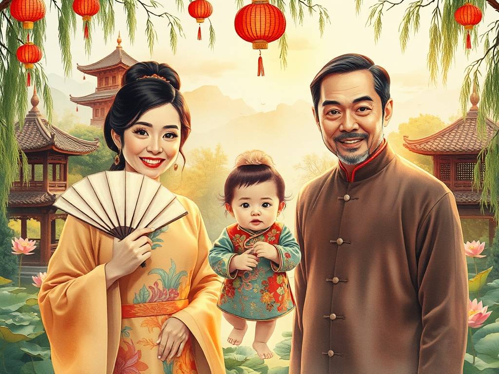 爸爸妈妈属龙宝宝属鸡