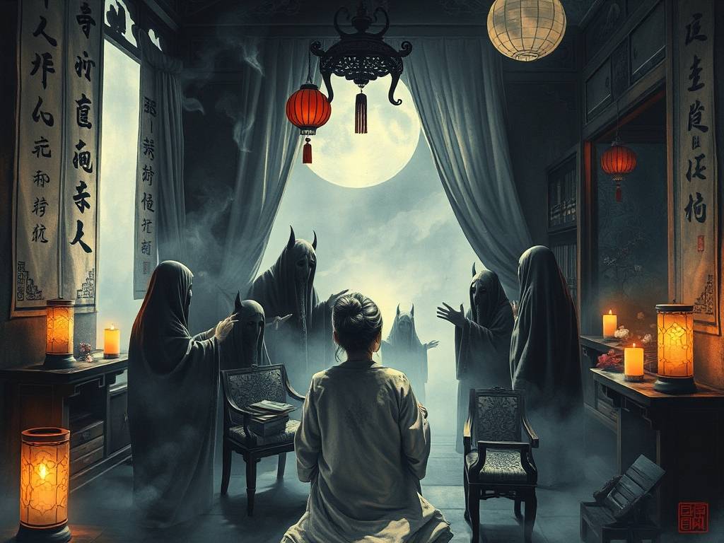 梦见鬼神都来了我家里住
