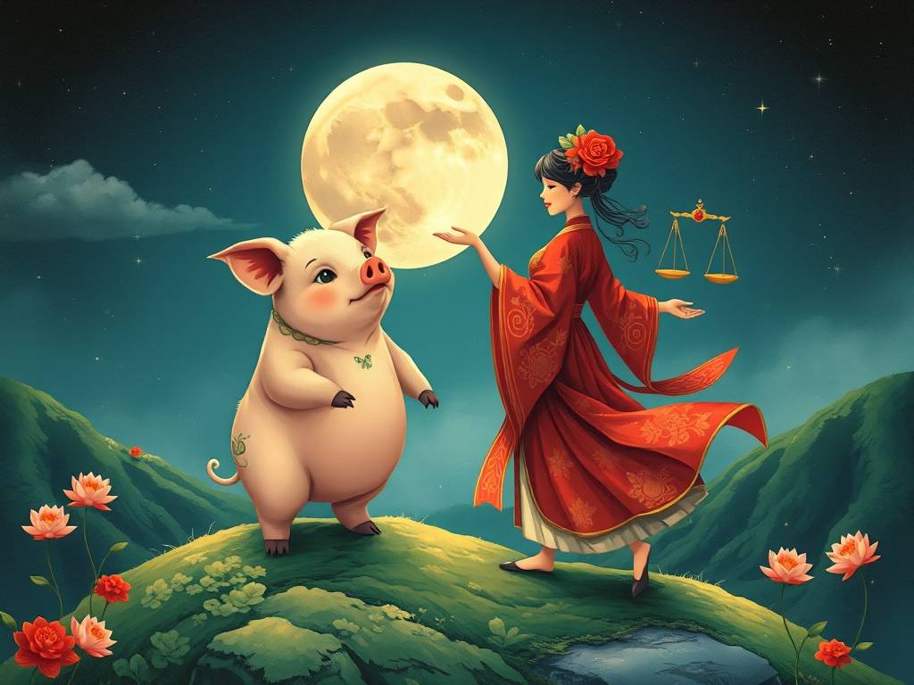 属猪天秤座配对