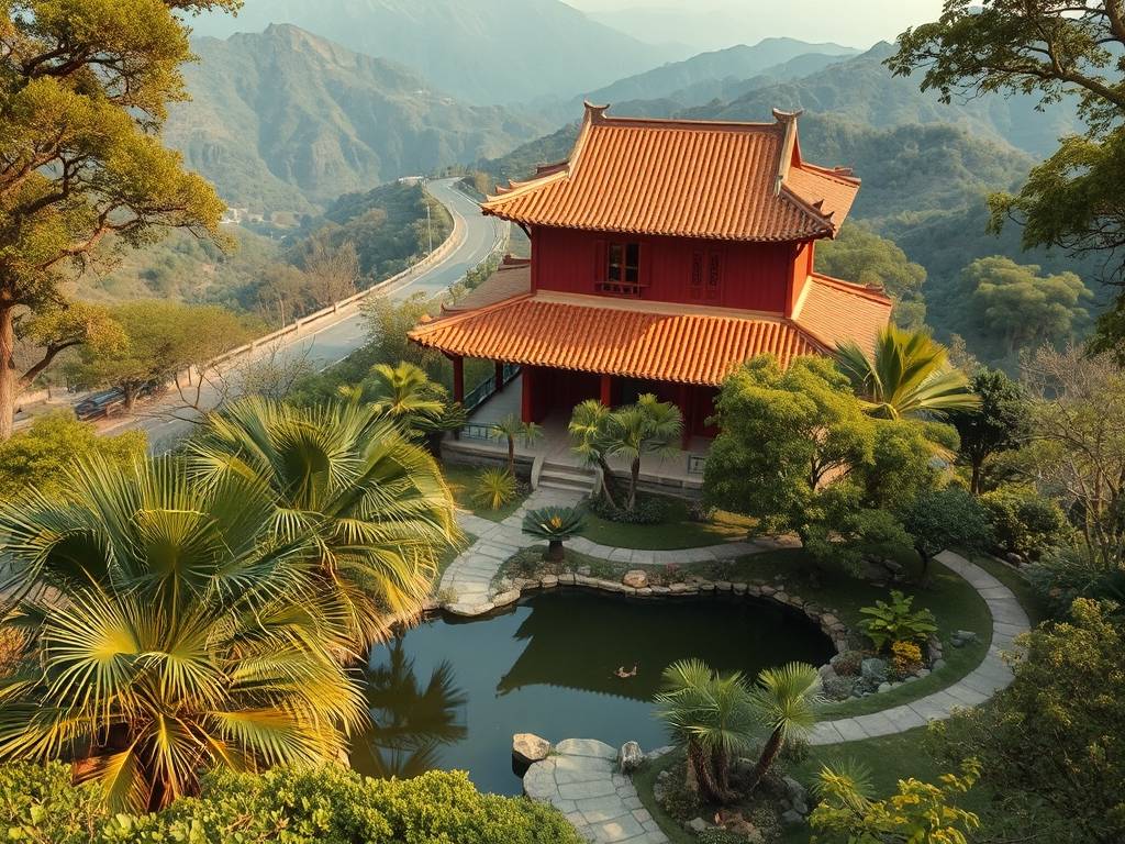 阳宅风水100例图解屋后有路