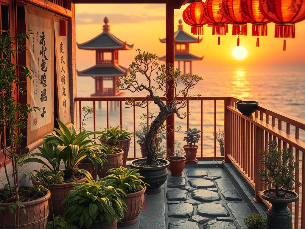 阳台风水如何摆放图片大全