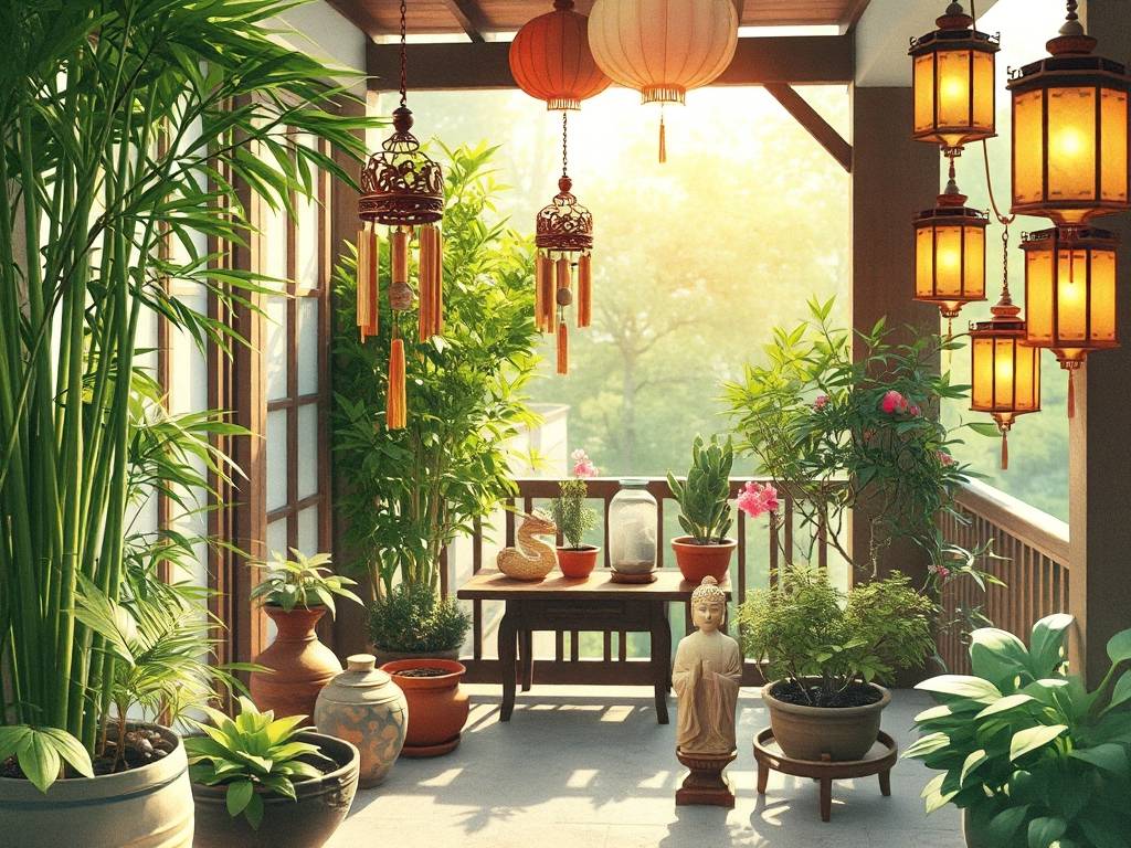 阳台风水如何摆放图片大全