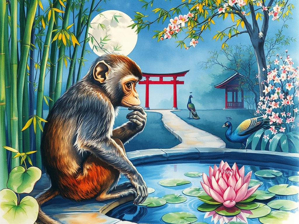 属猴男对待感情