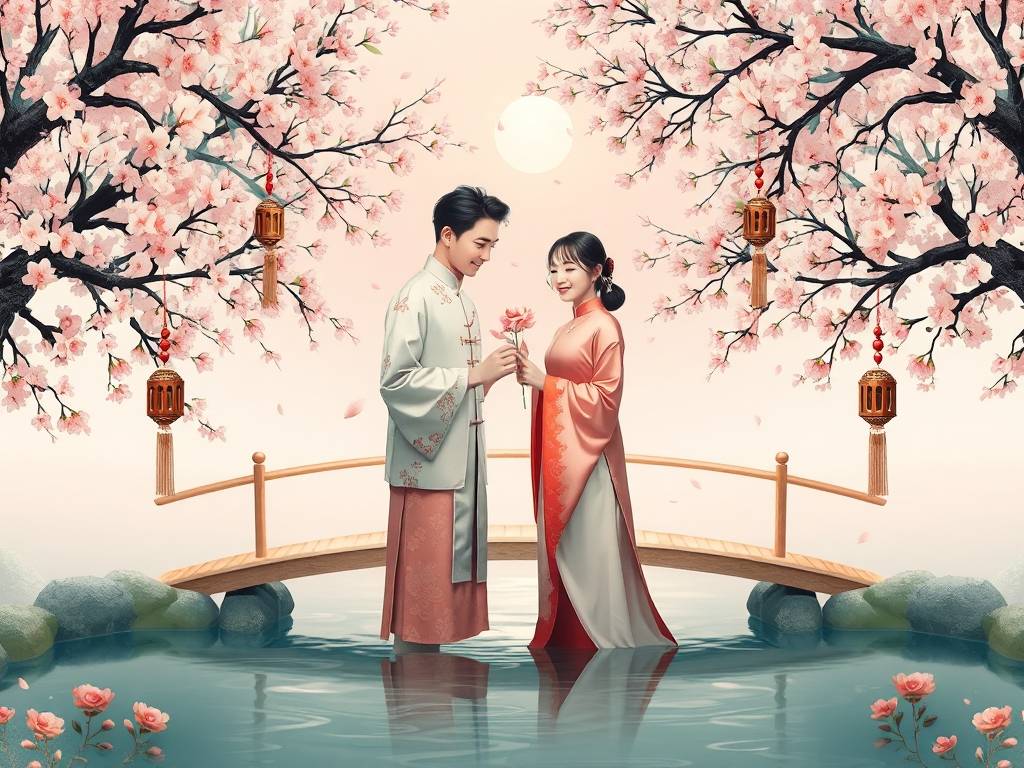 爱情风水图