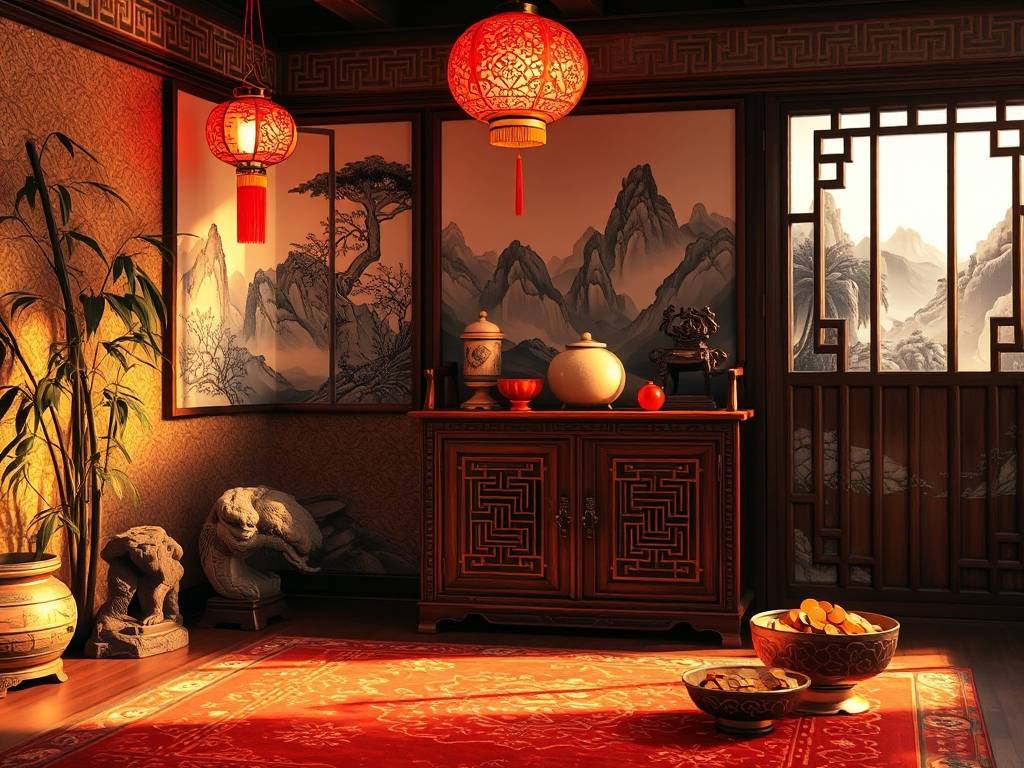 屋里装修风水怎样摆设招财