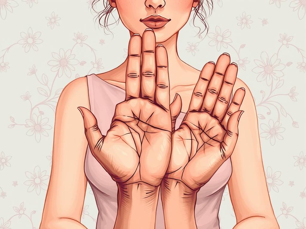 掌纹图解女左右手详解