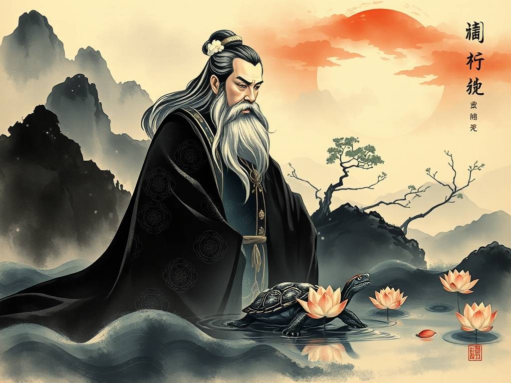 生肖运势水墨先生