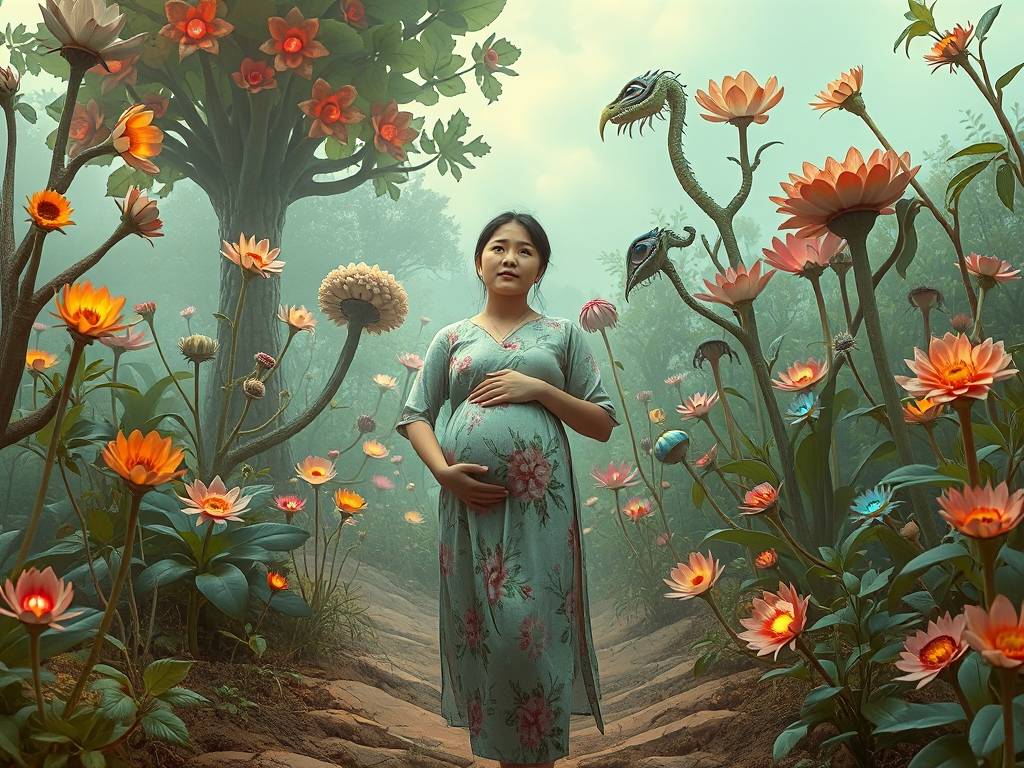 孕妇梦见好多奇怪的植物生男生女