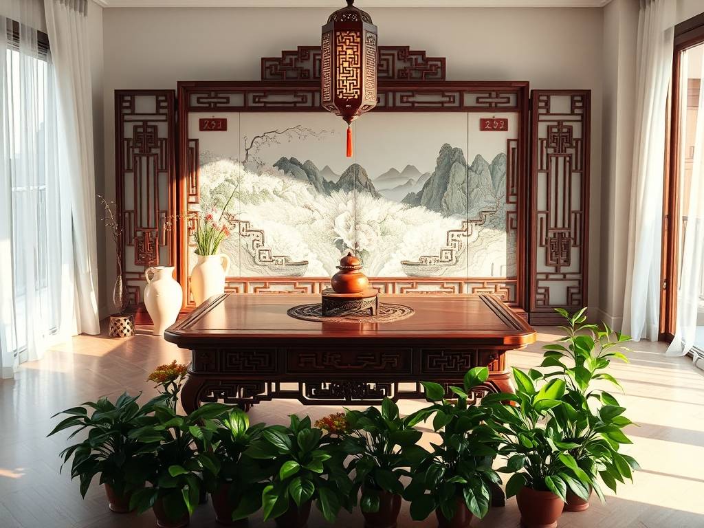 招财局布局风水图