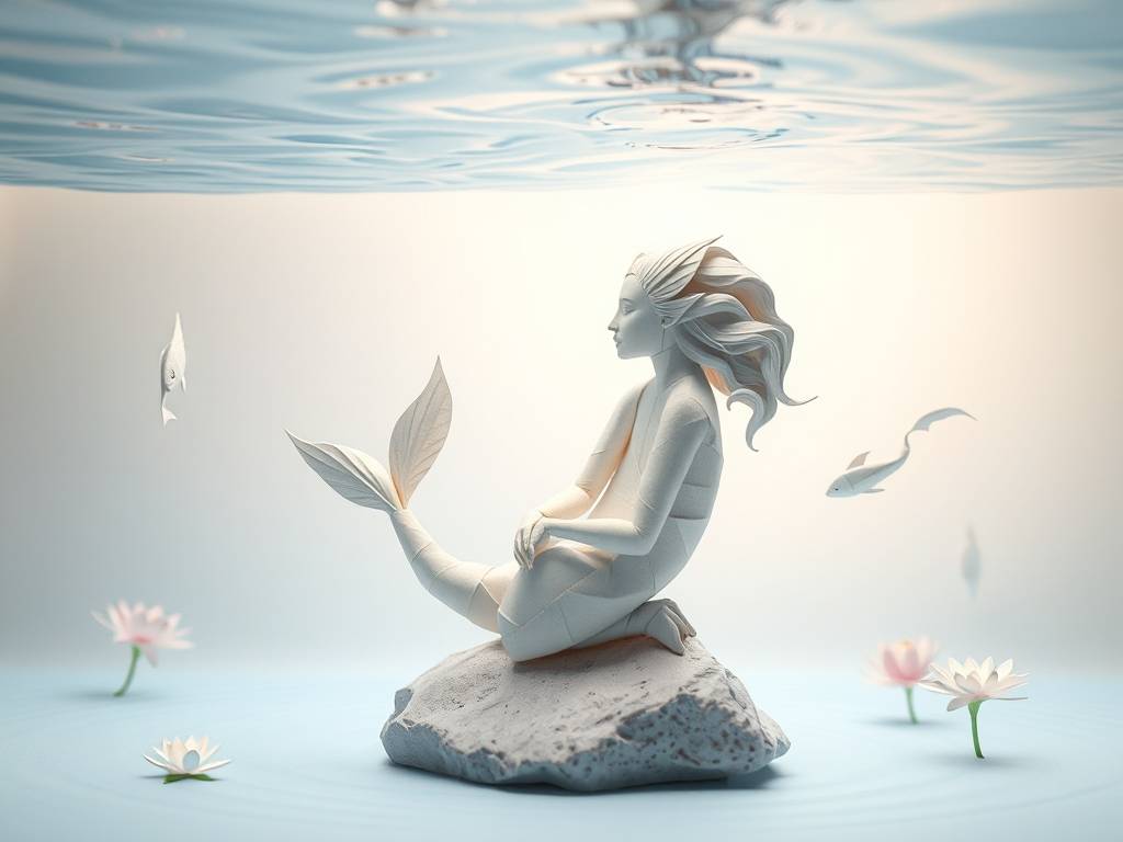 最简单的十二星座折纸双鱼座