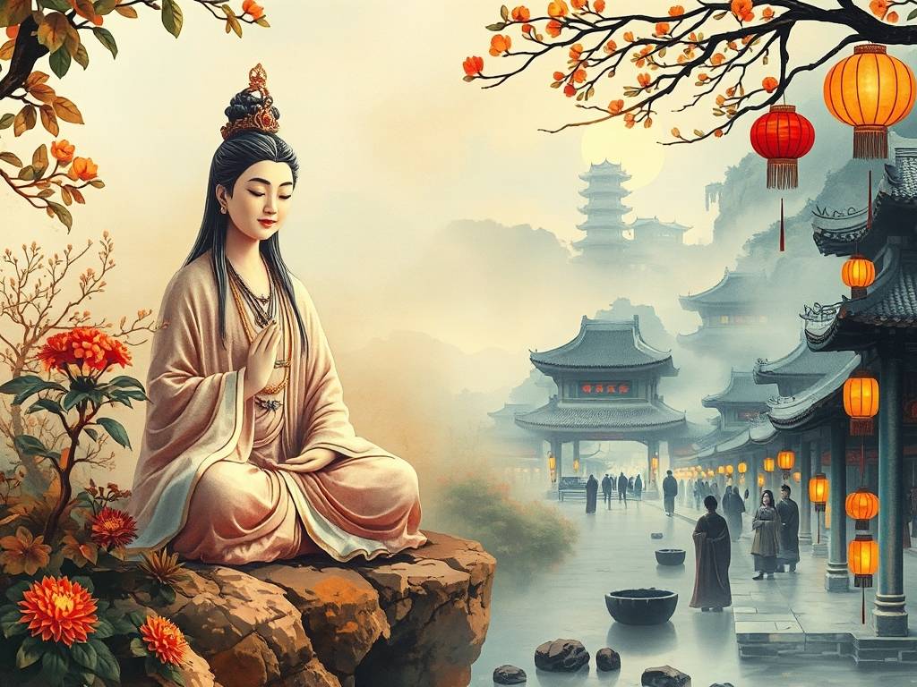 观音灵签茶后精神酒后狂,日行自在夜行忙