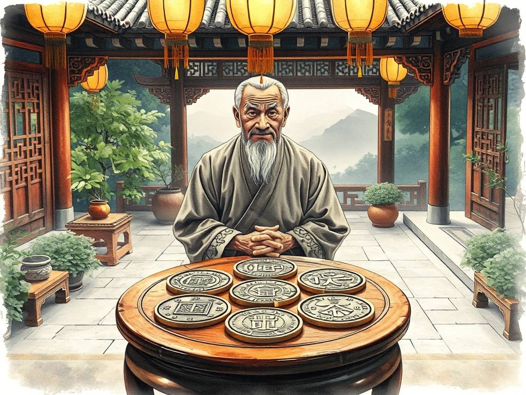 六爻起卦硬币