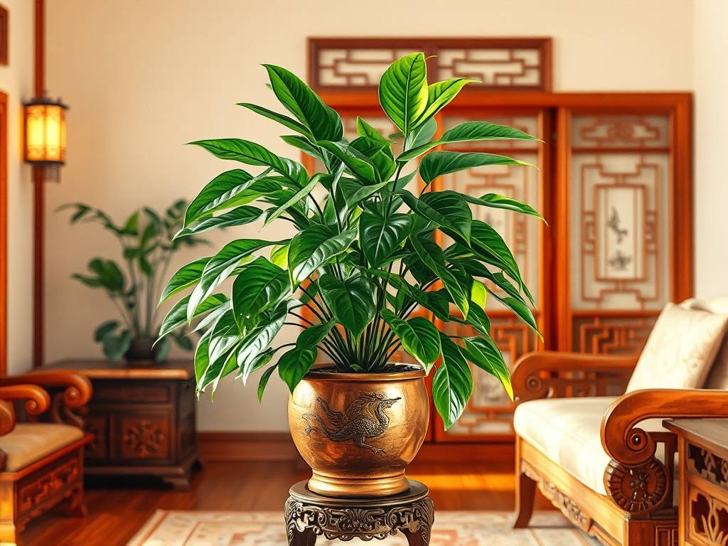 客厅风水植物