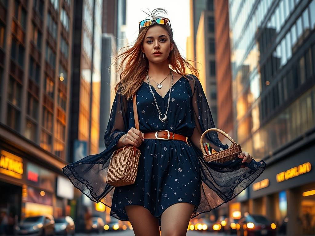双子座的时尚穿搭女生好看吗