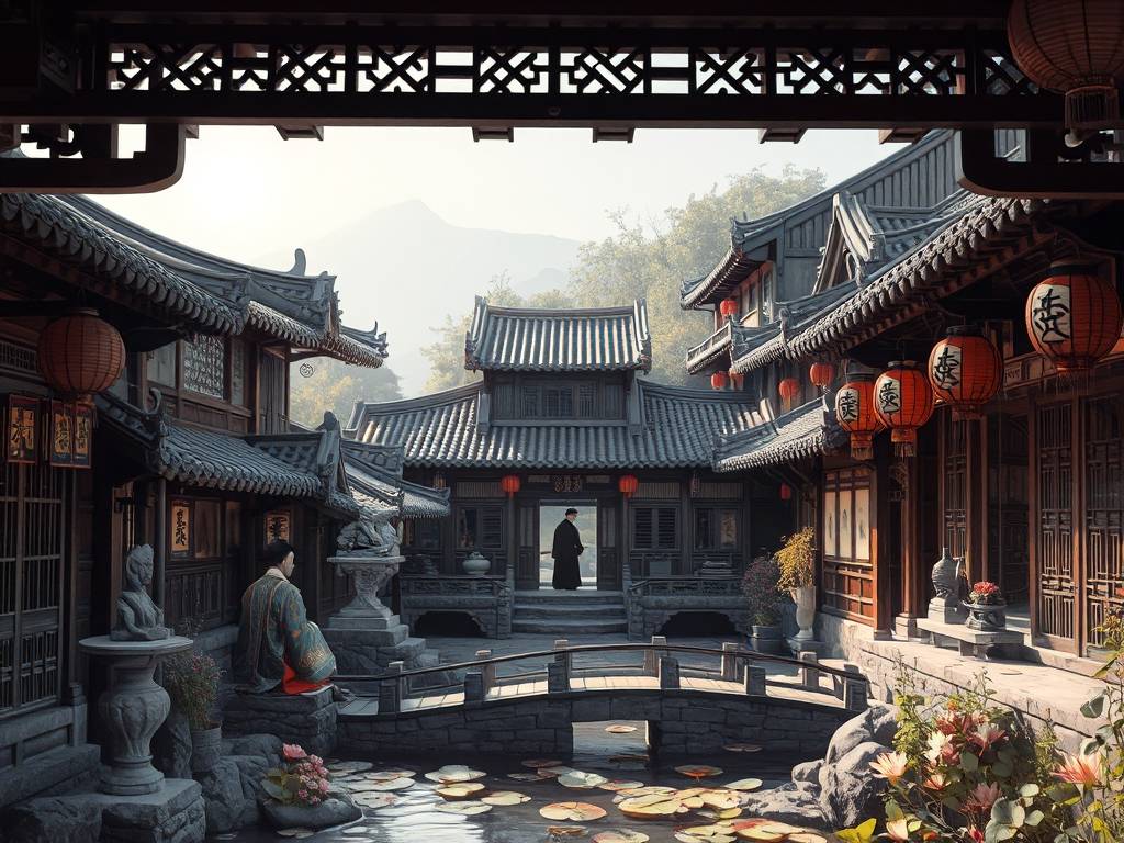 古北水镇日月岛附近的客栈