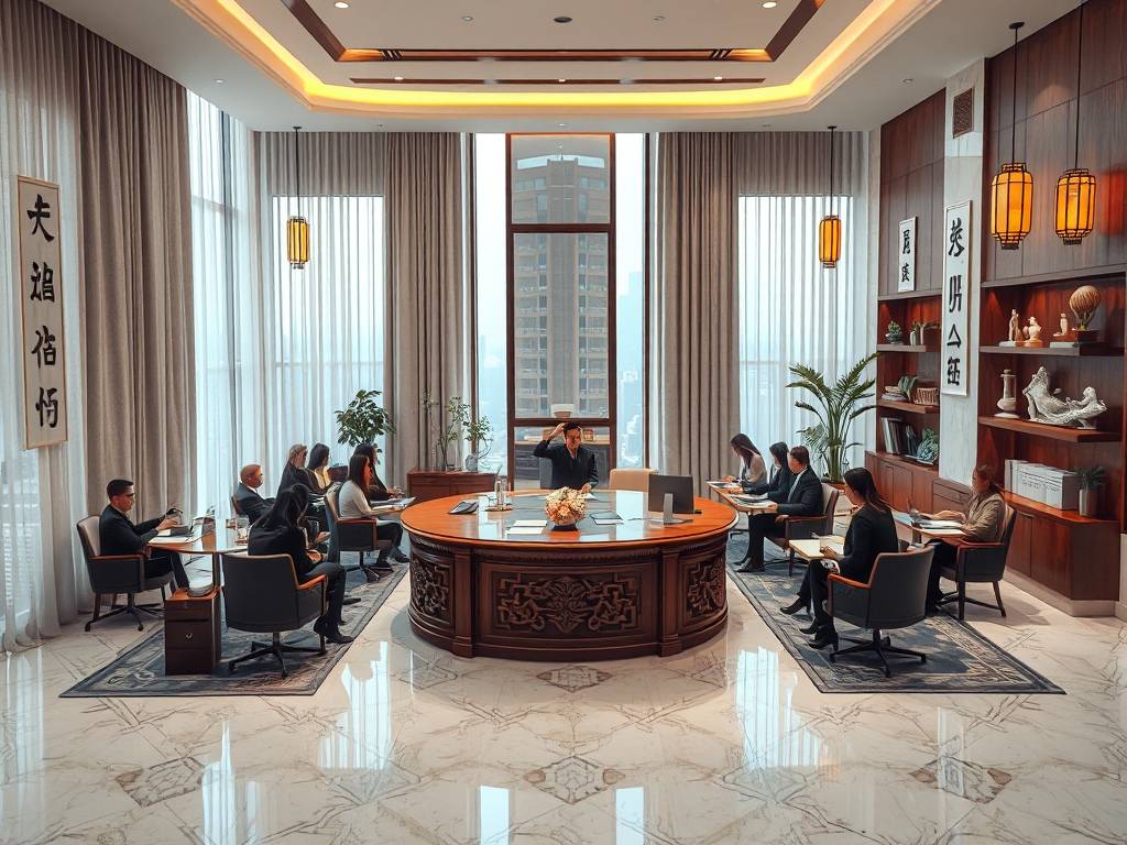 海口公司风水布局图