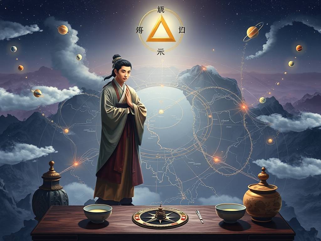 玄空飞星的排盘方法