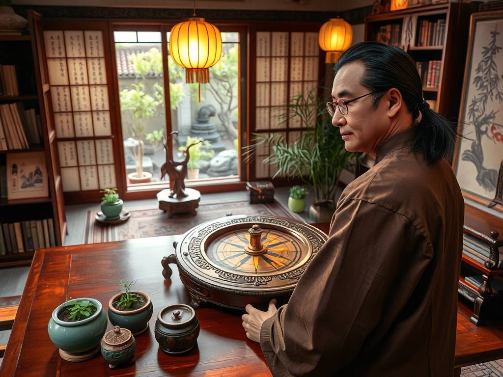 家居风水罗盘