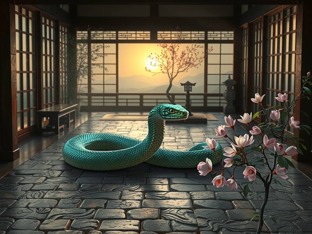 2021年第一天梦见蛇