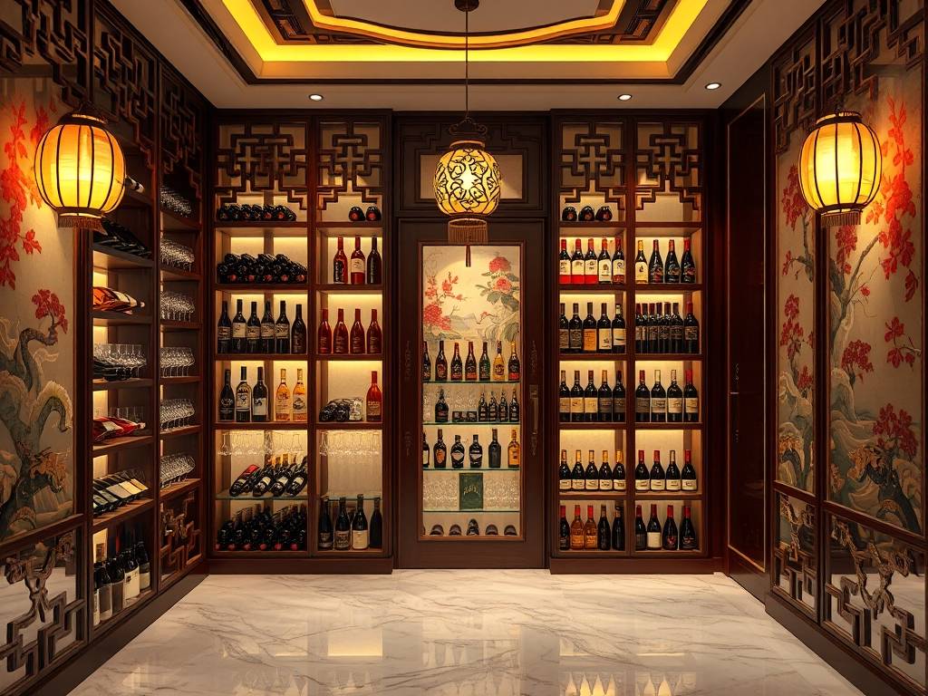 酒架风水摆件摆放