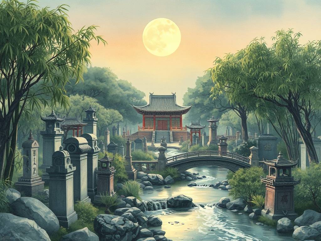 墓地风水的二十五种水法