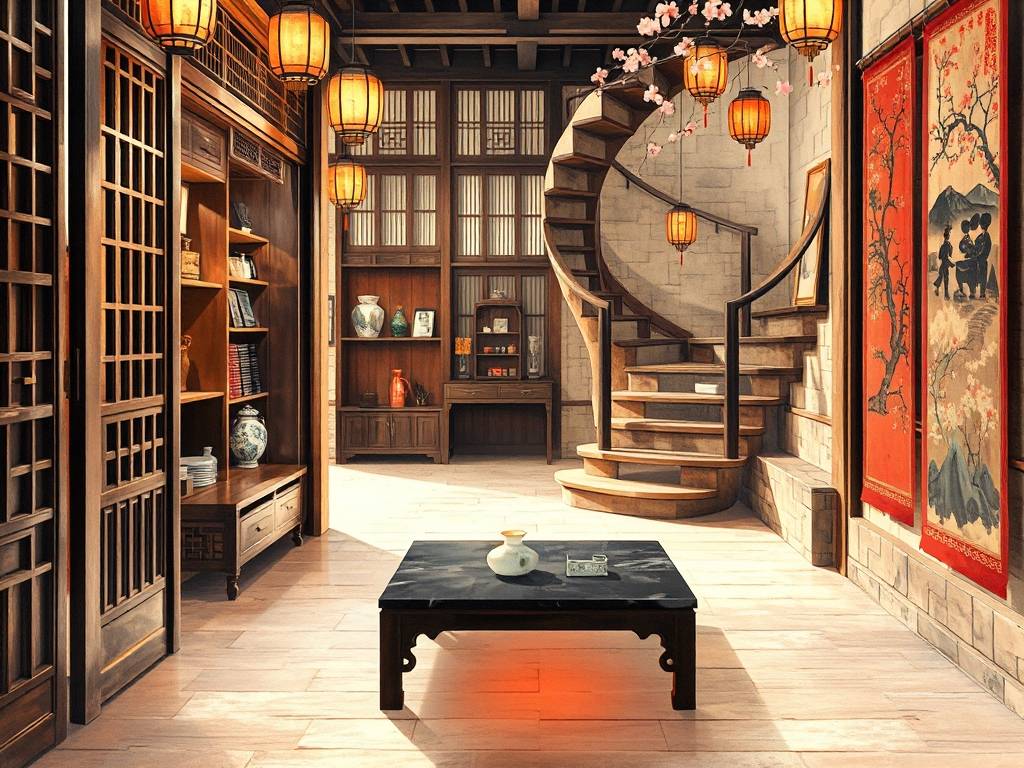 店铺玄关位置示意图