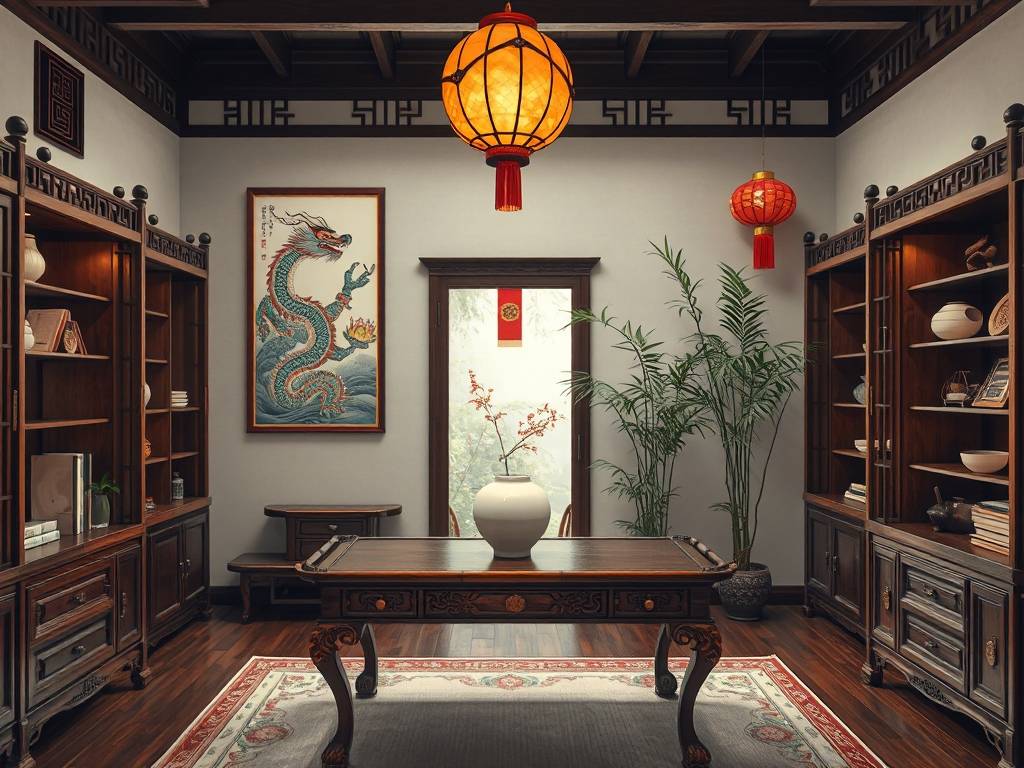 书房摆设风水禁忌图片大全