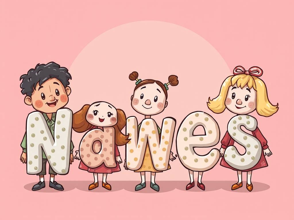 姓名测字图片卡通版可爱版
