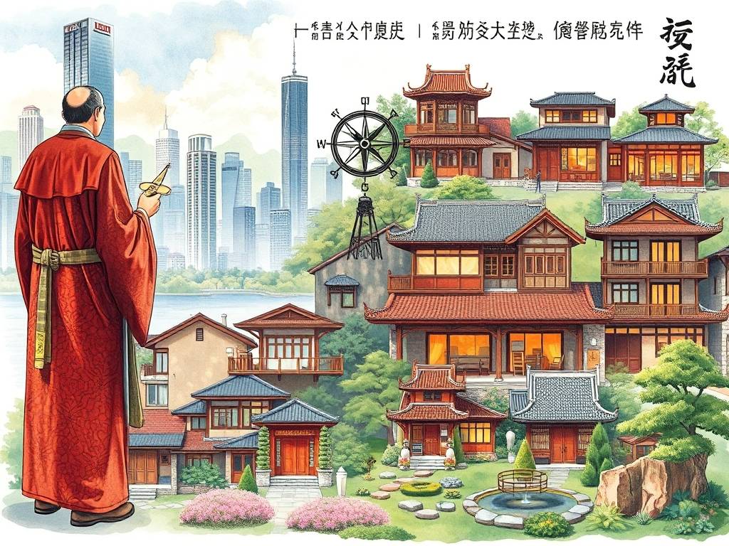 阳宅风水100例图解