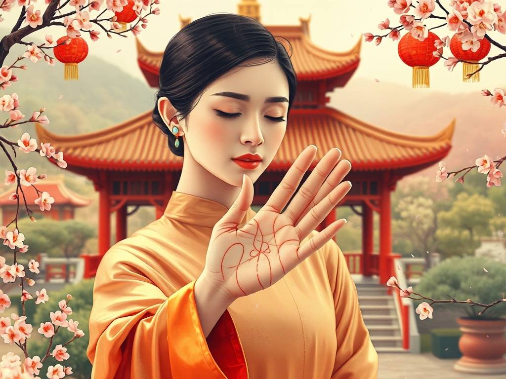财运线图解女右手
