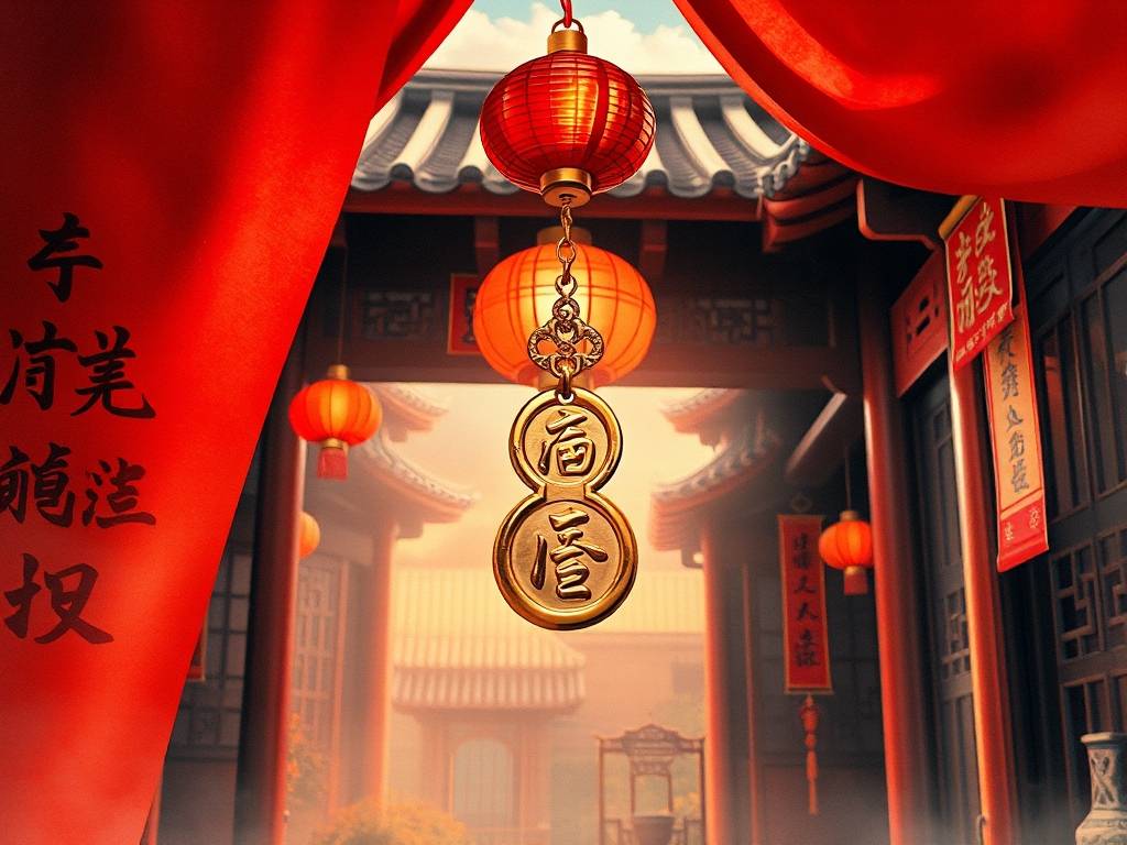 钥匙挂什么招财平安