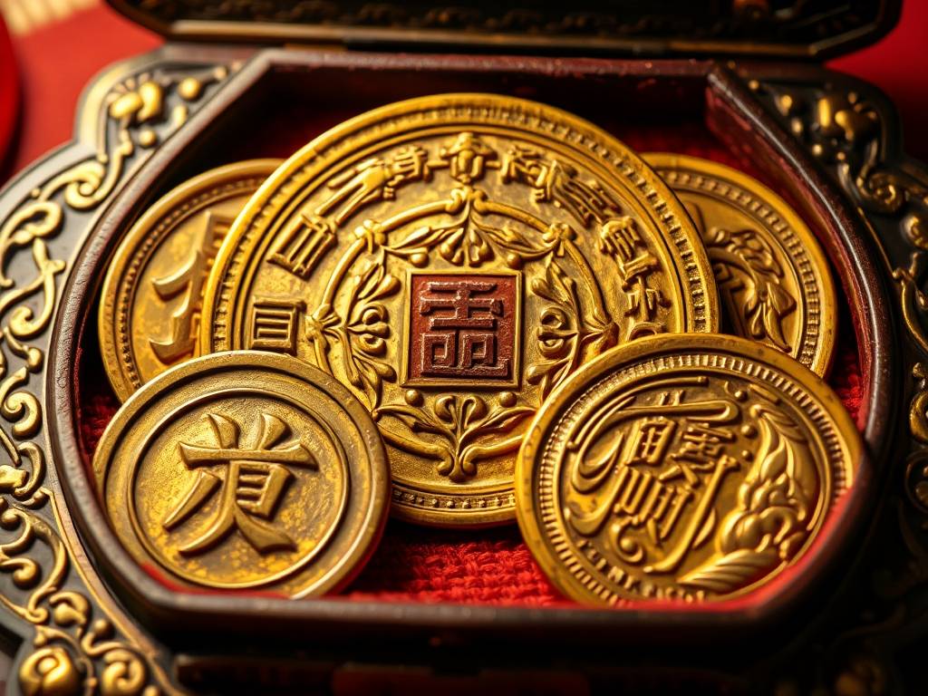 什么是招财进宝的五帝钱?看图片?