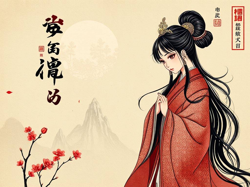 张姓诗经楚辞唐诗宋词取名女孩