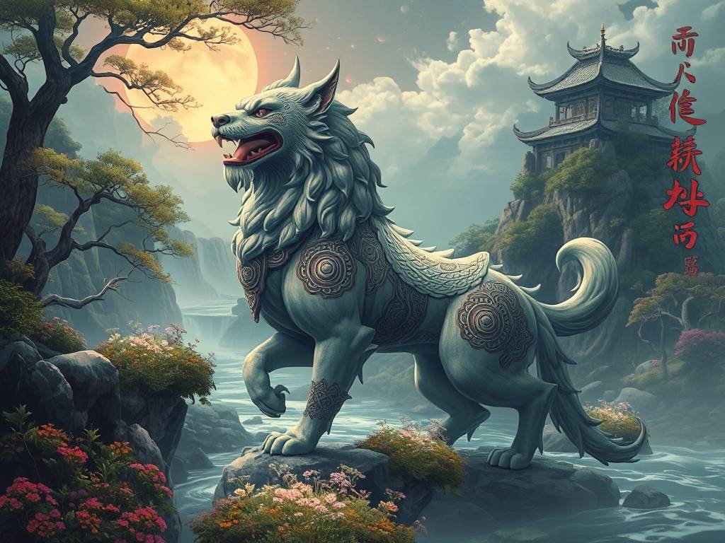 狮子座是什么神兽保护图片