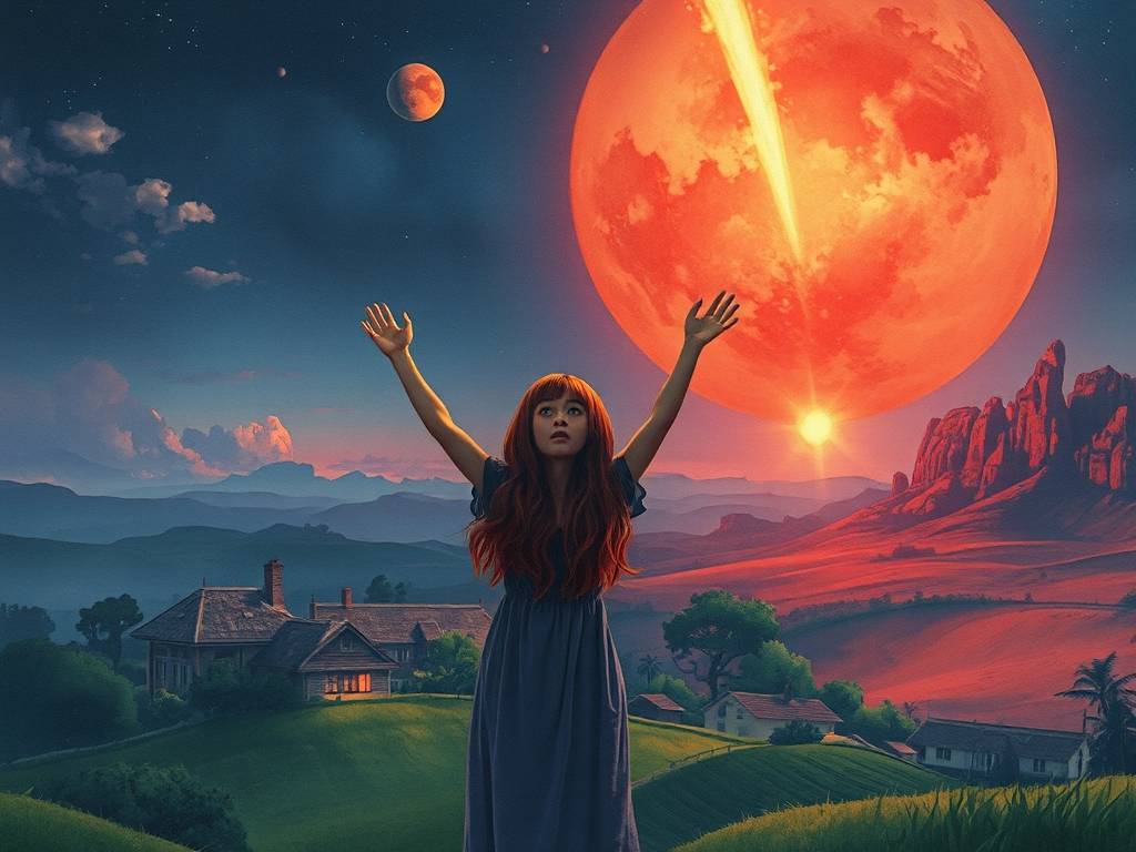 梦见火星落我身上预兆