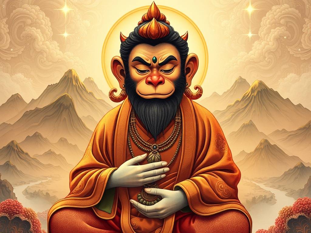 属猴本命佛菩萨图片
