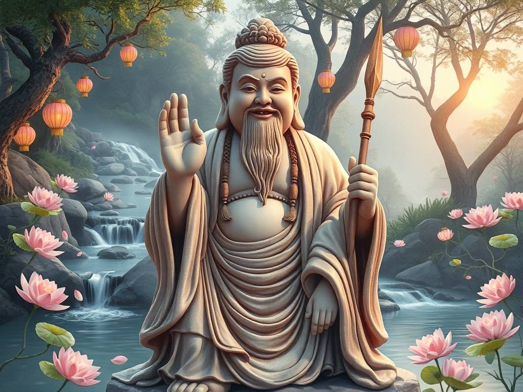 属猴本命佛菩萨图片