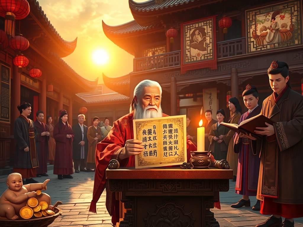 土地公灵签第六十三首问财运
