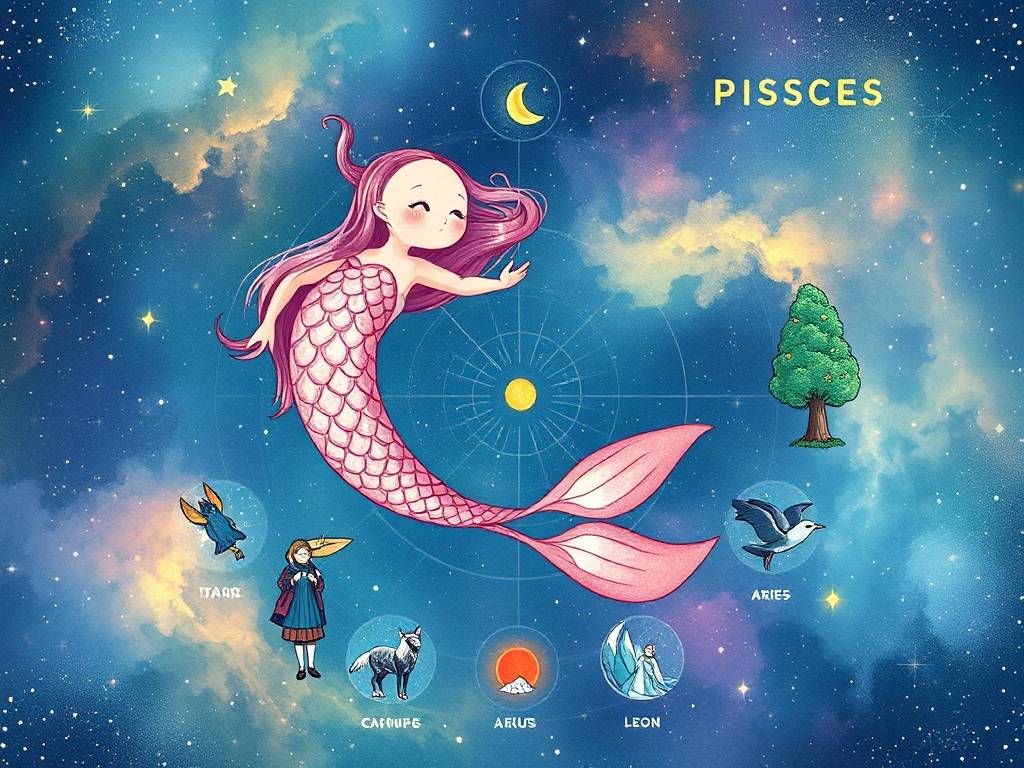 双鱼座配对指南一览表图片
