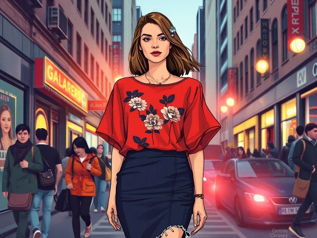 双子座时尚穿搭女生图片大全