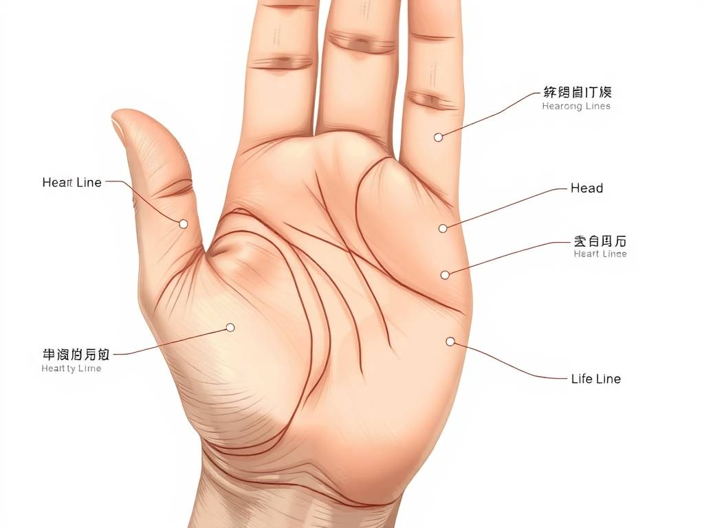 从掌纹看健康图解与说明