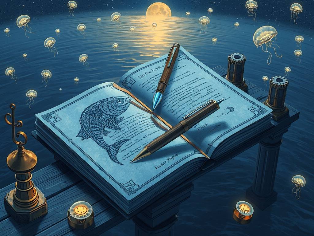 双鱼座的笔记本是什么样的