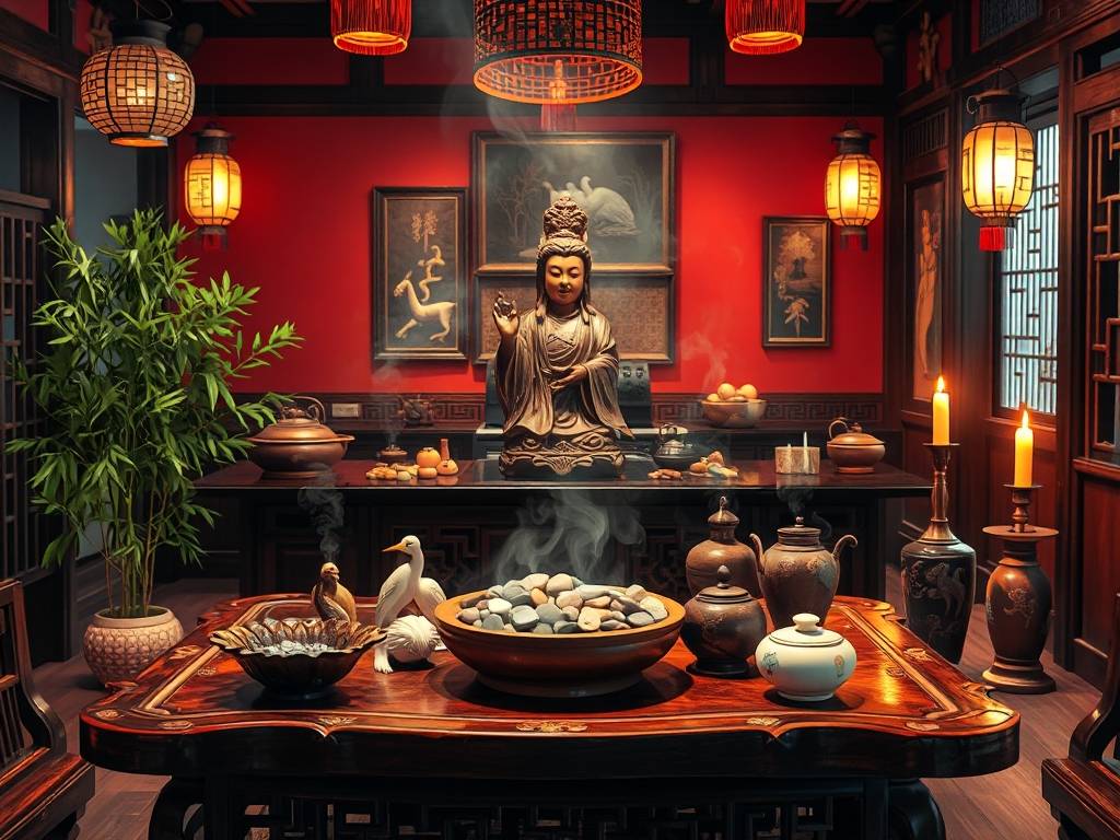 厨房风水摆件