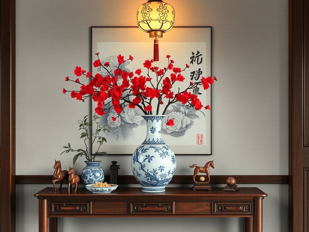 玄关摆设花瓶风水