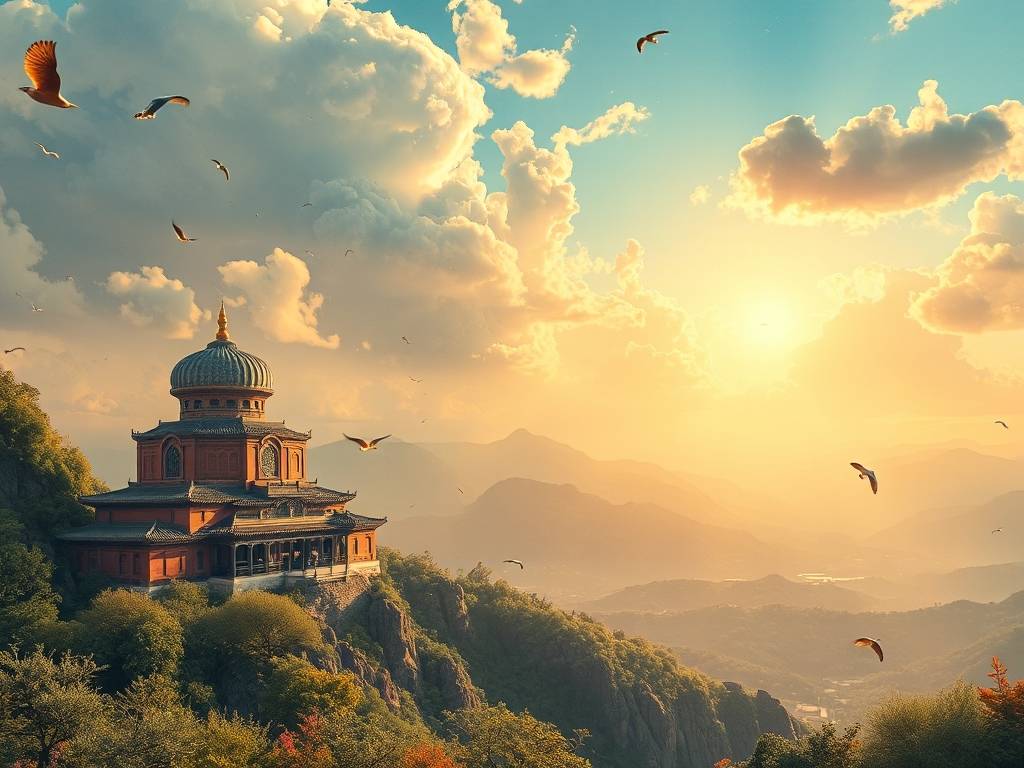 土地公灵签第一签乾为天的简单介绍