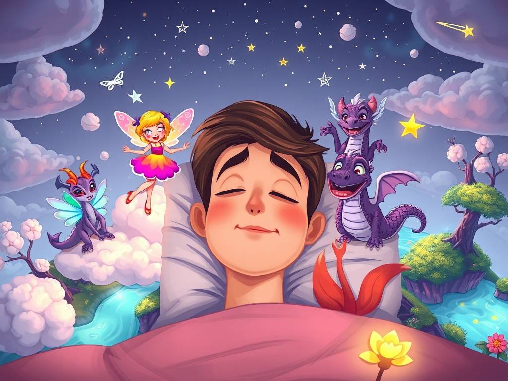 包含梦见人的图片卡通人物的词条