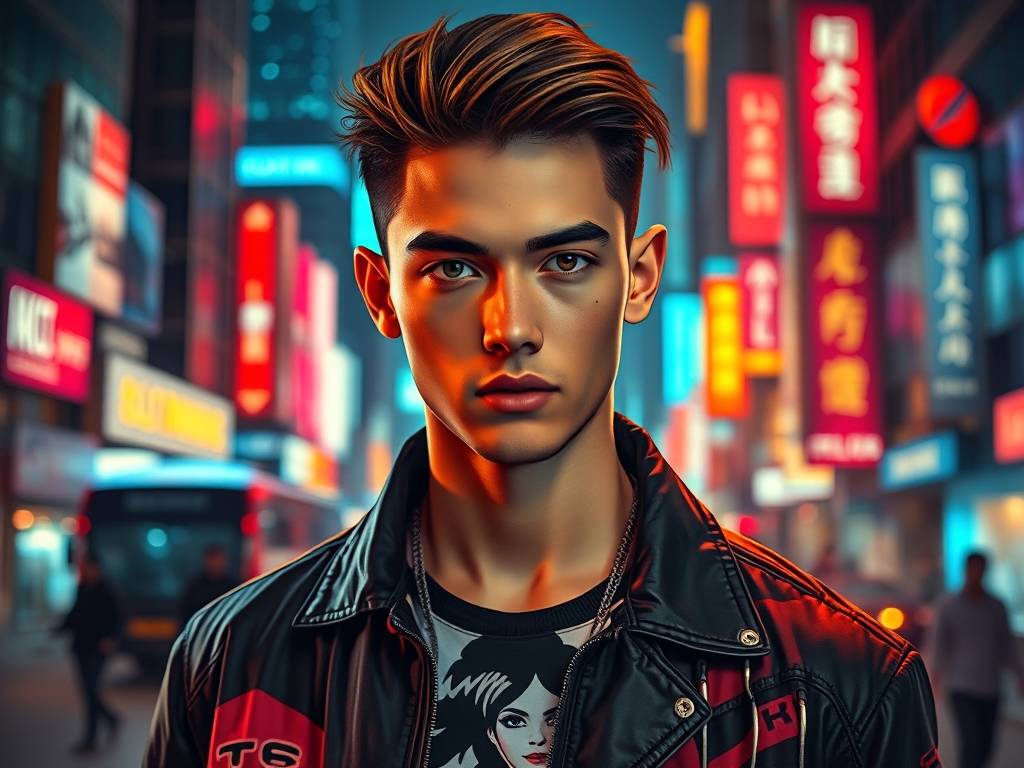 潮流时尚头像男生2020
