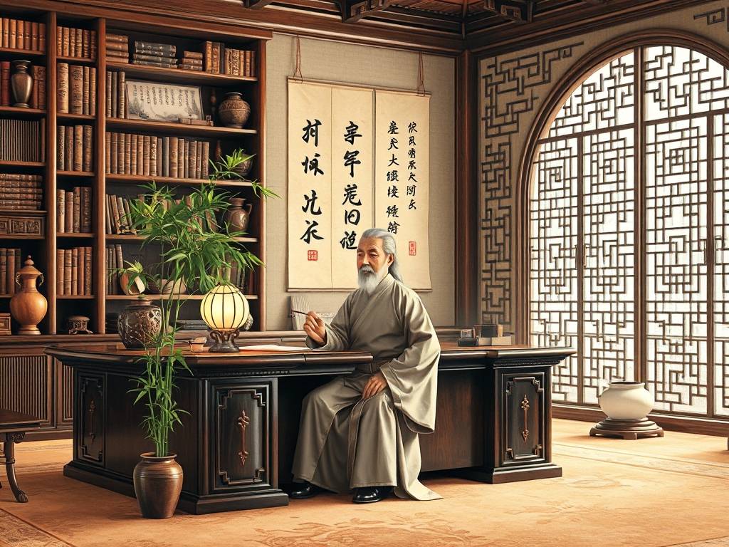 书房装修风水布局图解视频