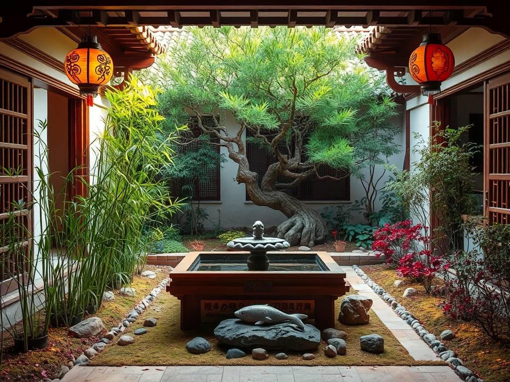 庭院绿化树种风水