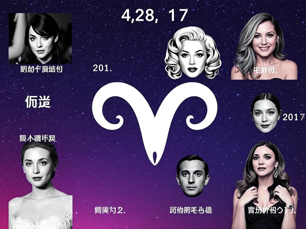 哪一个明星是白羊座的人